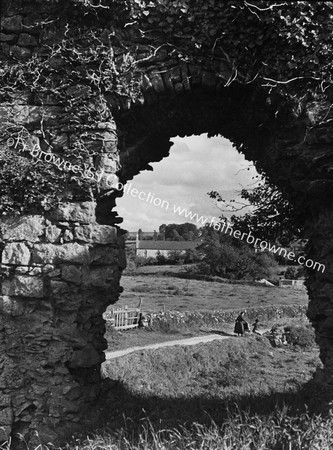 THROUGH WALL OF CASTLE